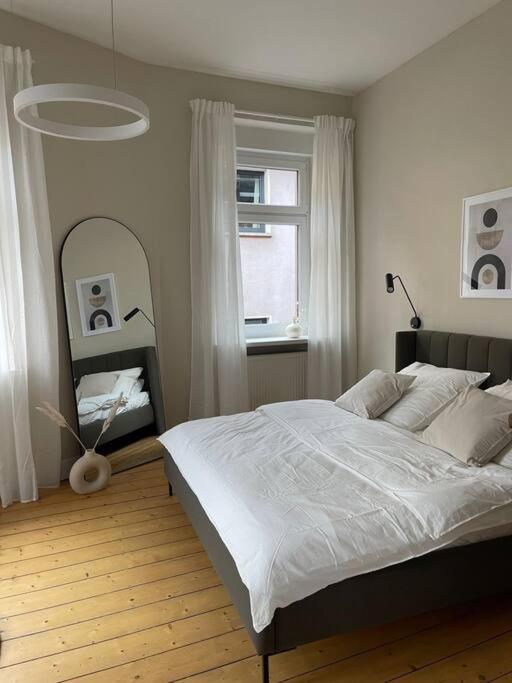 Exklusive Jugendstilwohnung In Uerzig An Der Mosel - 4 Personen - 2 Schlafzimmer - Waschmaschine - Trockner ภายนอก รูปภาพ